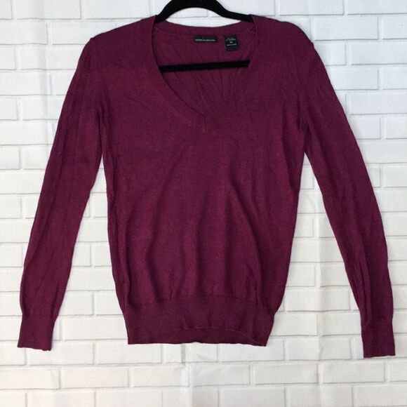 MODA International purple silk & cashmere sweater - Picture 3 of 8